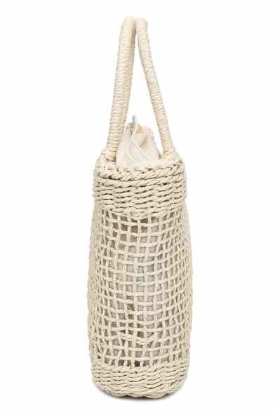 woven tote beach bag