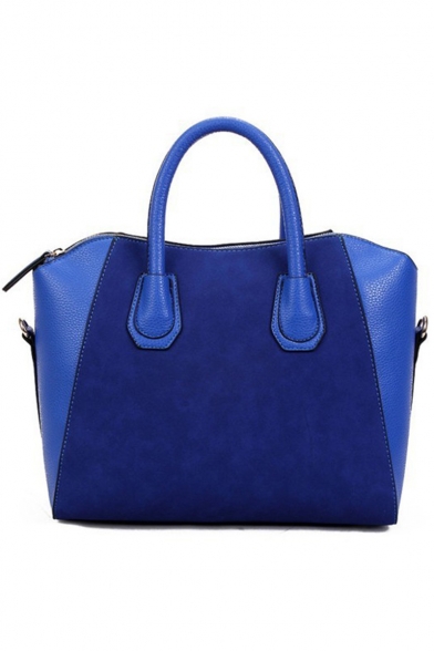 Women's Elegant Solid Color Large Capacity Tote Bag for Work 29*30*11 CM