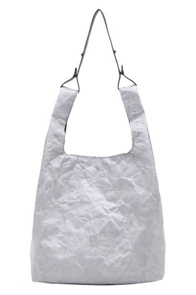 Designer Solid Color Reusable Waterproof DuPont Paper Bag 30*14*31 CM