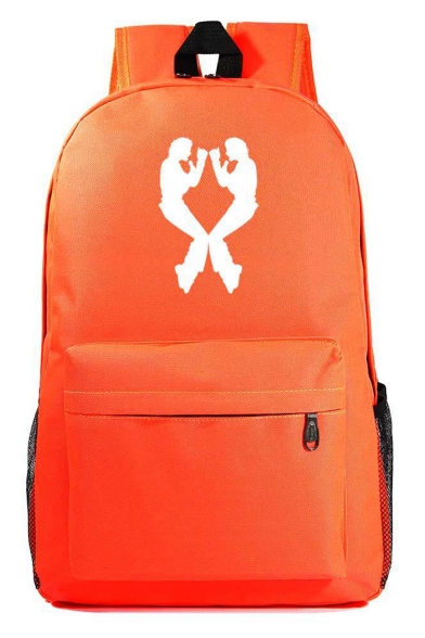 Simple Fashion Figure Printed Large Capacity Laptop Bag School Backpack 31*18*47 CM