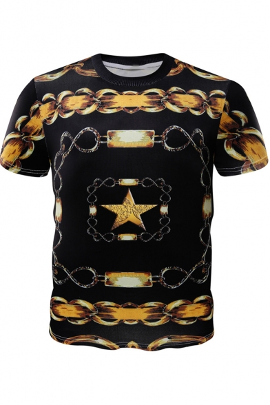 black and gold shirt mens