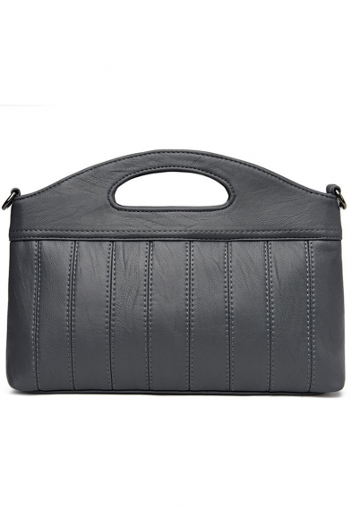 Designer Fashion Solid Color Sewing Thread Portable Shoulder Messenger Bag 32*9*23 CM