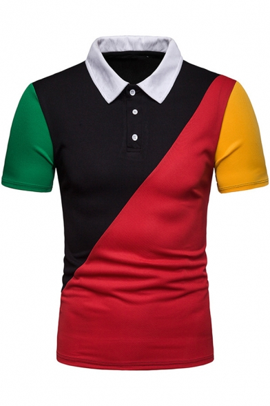 short sleeve polo men