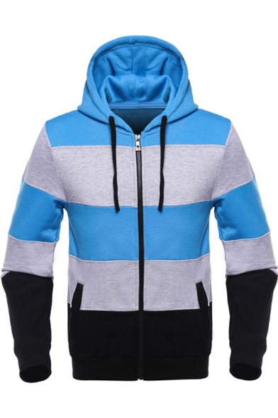 sky blue zip up hoodie