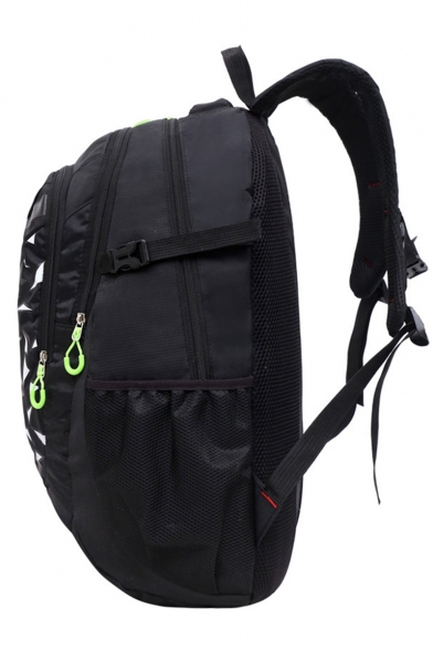 Big Capacity TEYIHONG Letter Print Patchwork Nylon Sports Bag Travel Backpack 55*33*19 CM
