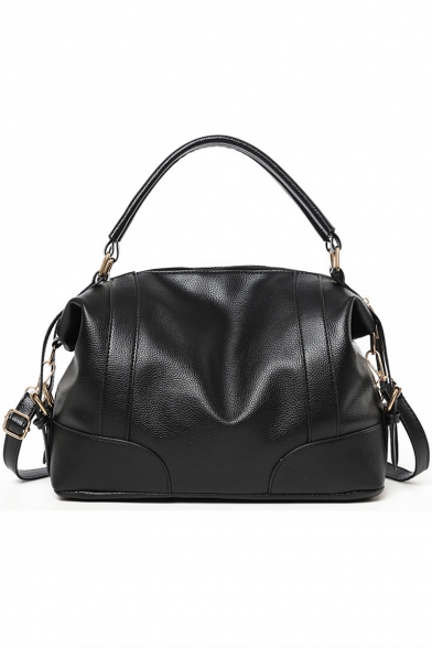 Minimalist Solid Color Large Capacity Large Tote Bag Shoulder Handbag 34*15*28 CM