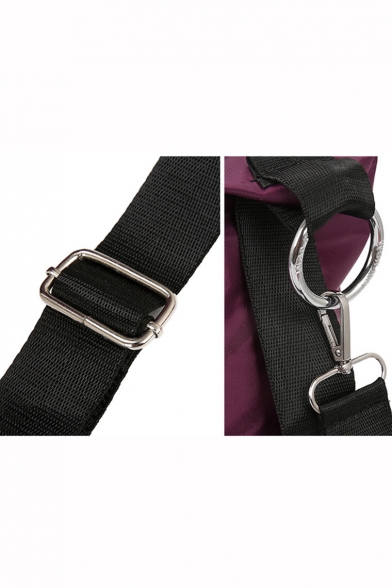 Designer Plain Large Capacity Waterproof Nylon Travel Crossbody Shoulder Bag 35*6*42 CM