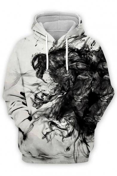 Stylish Cool 3D Printed Long Sleeve Casual Loose Pullover Unisex Hoodie