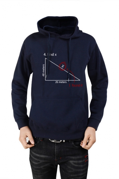 Popular Letter FIND X Graphic Printed Long Sleeve Casual Loose Hoodie