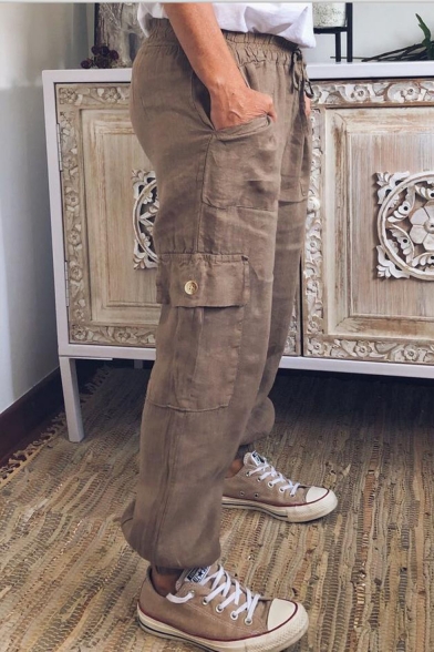 relaxed fit cargo jeans