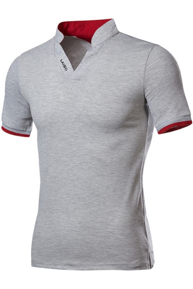 polo tees v neck