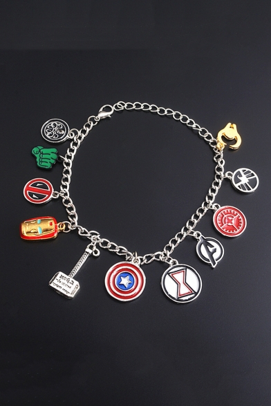 Popular Creative Comic Hero Combination Bracelet