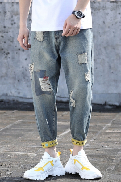 new fashion damage jeans