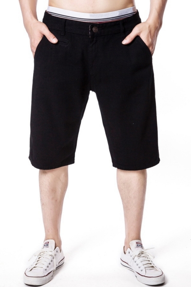men's relaxed fit jean shorts