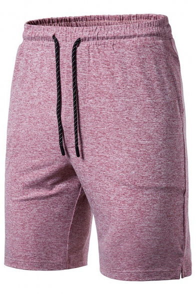 mens purple sweat shorts