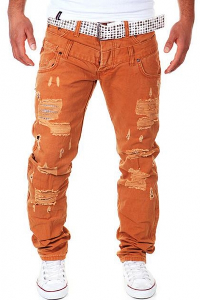 ripped cargo pants men