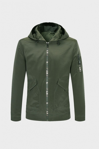 army zip up jacket