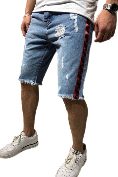 ripped jean shorts mens