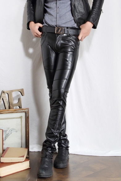 cool leather pants