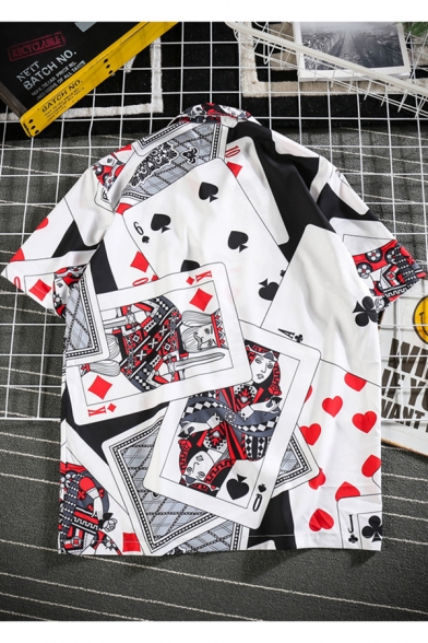 poker card shirt