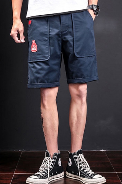 Men's Summer Fashion Patchwork Casual Sports Cargo Shorts
