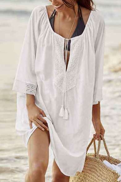 long cover up dress