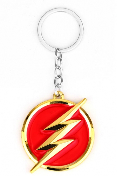 Cool Popular Flash Logo Pendant Key Ring