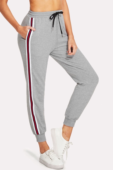 elastic leg sweatpants