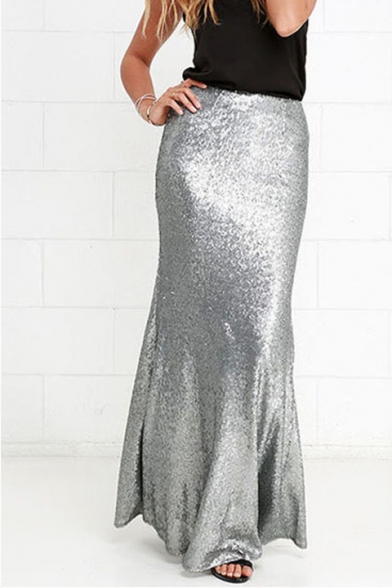 sparkly bodycon skirt
