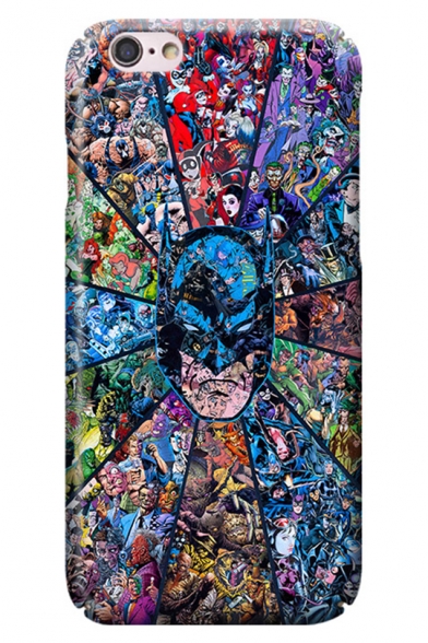 Comic Figure Printed Hard Mobile Phone Case for iPhone