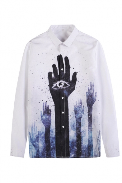 eye pattern shirt