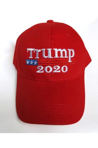 Hot Popular Trump 2020 Letter Embroidery Unisex Election Baseball Cap Hat