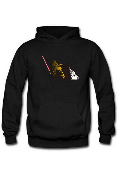 New Fashion Star Wars Darth Vader Printed Long Sleeve Pullover Casual Hoodie