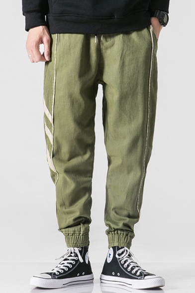 army green track pants