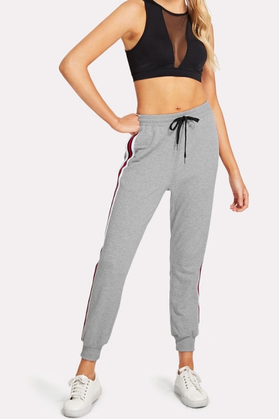 elastic leg sweatpants