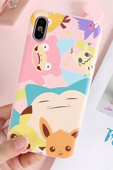 New Stylish Cartoon Printed Unisex Soft Mobile Phone Case for iPhone