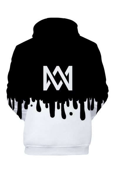 Hot Popular Norwegian Twins Singer Logo Printed Drawstring Hooded Long Sleeve Loose Fit Unisex Hoodie
