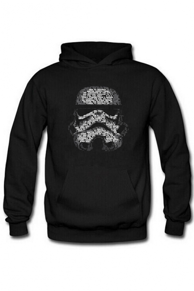 New Fashion Star Wars Darth Vader Printed Casual Relaxed Pullover Hoodie