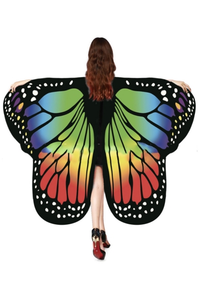 Halloween Series Unique Butterfly Wing Cape Poncho for Adult