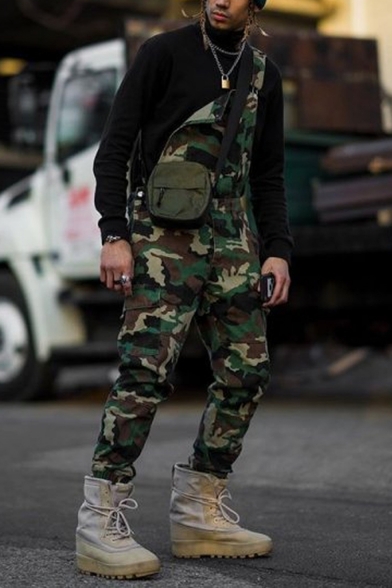 army printed cargo pants