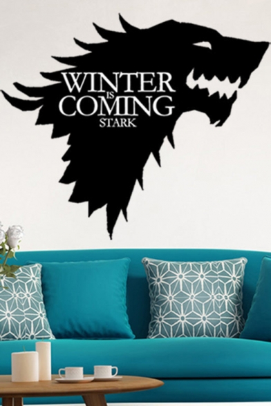 Winter Is Coming Wolf Head Painting Fancy Wall Decor Art Picture Canvas 42 36cm Beautifulhalo Com