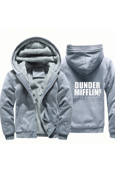 dunder mifflin hoodie zip