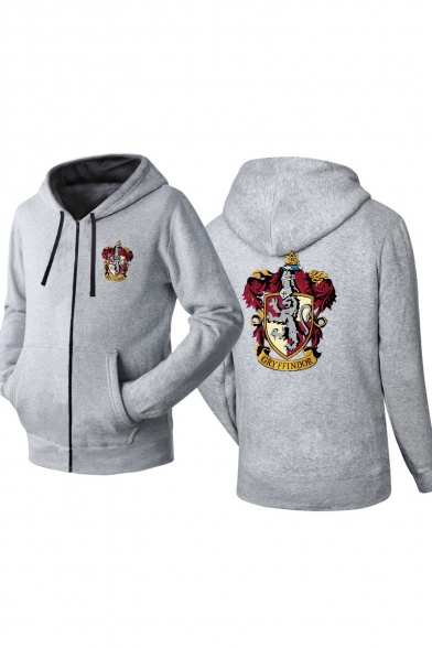 gryffindor zip up hoodie