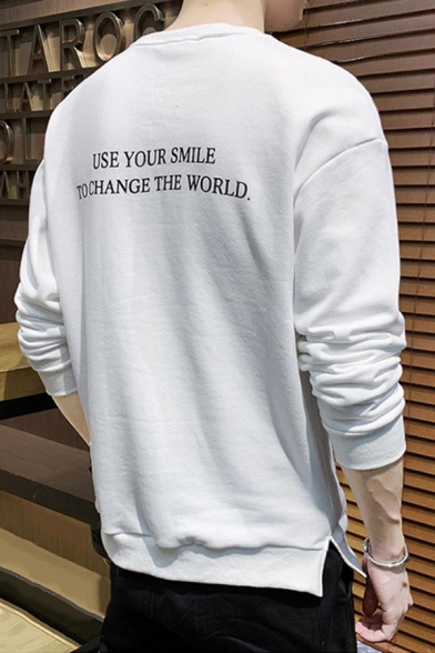 double pocket long sleeve hoodie sweatshirt