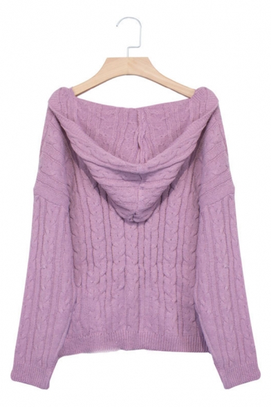 ladies hooded sweater