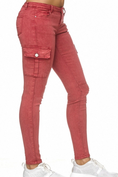 skinny jeans with pockets on the side