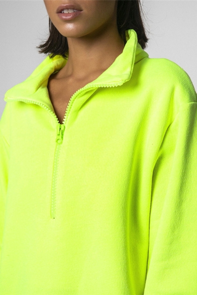 fluorescent yellow sweatshirts