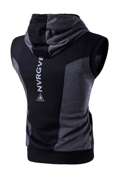 mens vest hoodie