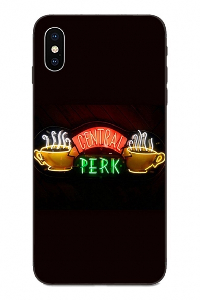 Classic CENTRAL PERK Coffee Pattern Mobile Phone Case for iPhone