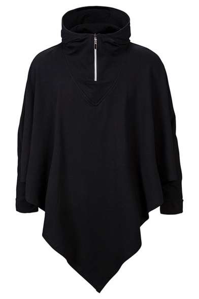 black hooded cloak mens